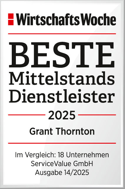 WirtschaftsWoche Top Mittelstand Dienstleister 2024