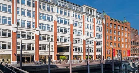 New Work auf 3.100 m²: Grant Thornton zieht in die Hamburger Kaisergalerie