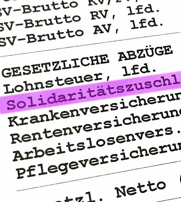 Solidaritätszuschlag (noch) nicht verfassungswidrig!