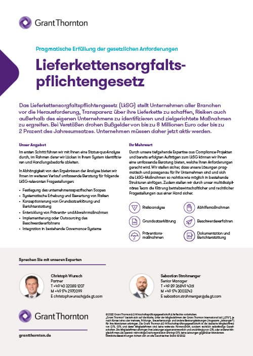 Lieferkettensorgfaltspflichtengesetz